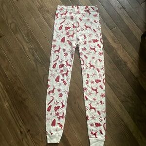 Hanna Andersson holiday long John pajamas pants